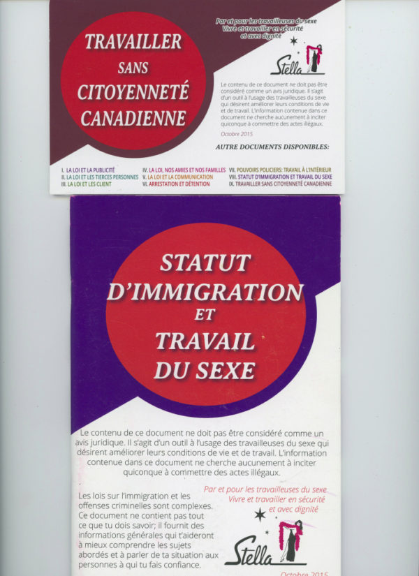 Immigration Status And Sex Work Stella Montréal 5805